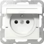 GIRA 448827 Socket Outlet with Earth Pin, KD + SH, Sys