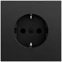 GIRA 418874 SCHUKO Socket System 70 Black