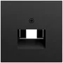 GIRA 027074 Cover for UAE/IAE and Network Sockets, System 70, Black