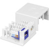 Techly 366310 Surface-Mount Box for 2 Keystone Modules RJ45 or RJ11/12