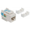 Intellinet 210355 Keystone Module RJ45 UTP Cat5e, Punch-Down, white