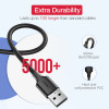 Ugreen USB Cable USB-A to Micro-USB, 0.5 m, Black