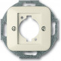 Busch-Jaeger 1724-0-0624 Wall Plate / Switch Cover, Silver-White