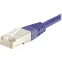 Exertis Connect Snagless Cat6 S/FTP Patch Cable RJ45, 10 m, Violet