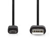 Nedis USB-A Cable, 2 m
