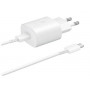 Samsung Travel Adapter TA800 with USB-C to USB-C Cable, White