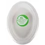 Gogreen Go Green Compostable Oval Sugar Cane Plates, 10 pcs