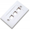 Intellinet 163309 Surface Mount Box 3x Keystone