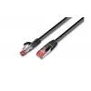 Wirewin Cat6a S/FTP Patch Cable, 2 m, Black