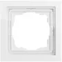 GIRA 021170 Cover Frame 1-Gang, Gira F200, Pure White