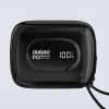 Dudao K32 Powerbank 22.5W 10000 mAh with Built-in USB-C/ Lightning Cable - Black