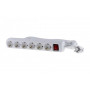 Mercodan Schuko Power Strip with 6 Outlets (584420026)