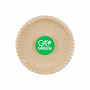 Gogreen Go Green Compostable Sugar Cane Plates Ø15 cm, 10 pcs