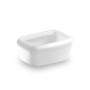 Stefanplast Second small water container 0.3L (Gulliver 1-2-3) 12x8x5.4cm white