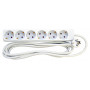 Mercodan Schuko Power Strip with 6 Outlets (584420023)