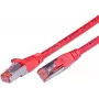 Wirewin Cat6 S/FTP Patch Cable, 0.5 m, Red