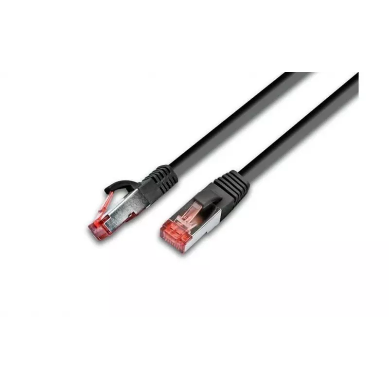 Wirewin Cat6 S/FTP Patch Cable, 0.25 m, Black