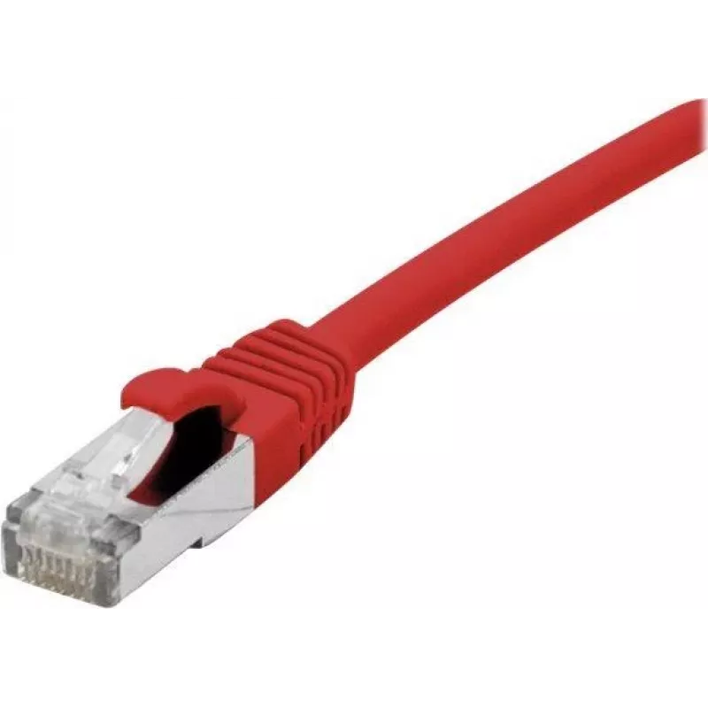Exertis Connect Cat6a S/FTP Patch Cable, 2 m, Red
