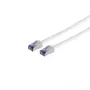 S Conn Maximum Connectivity Cat6a S/FTP Patch Cable RJ45, 0.25 m, White