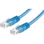Secomp Cat6 U/UTP Patch Cable RJ45, 5 m, Blue