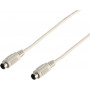ShiverPeaks S/CONN maximum connectivity PS/2 Cable, 2x 6-Pin Mini-DIN Plug, 1.8 m (78107-2)