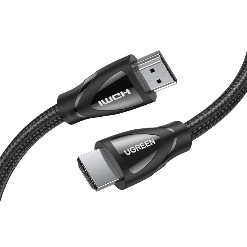 Ugreen HD140 Ultra High Speed HDMI 2.1 Cable, 3 m, 8K, Black