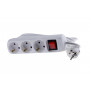 Mercodan 3-way Schuko power strip (503800007)