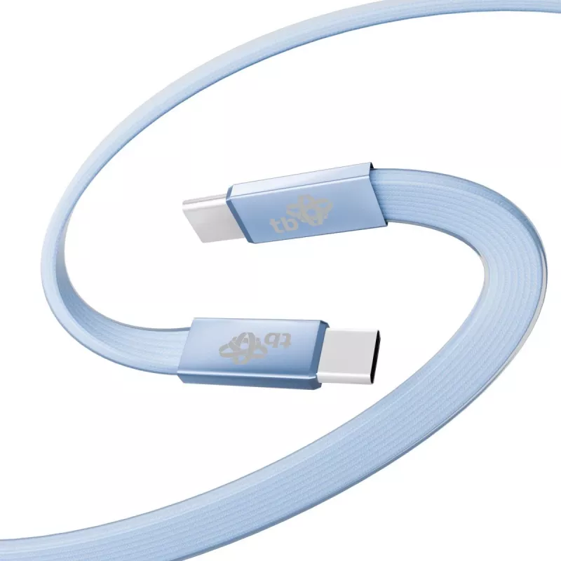 TB USB 2.0 Cable USB-C to USB-C, 1 m, 60 W, Blue