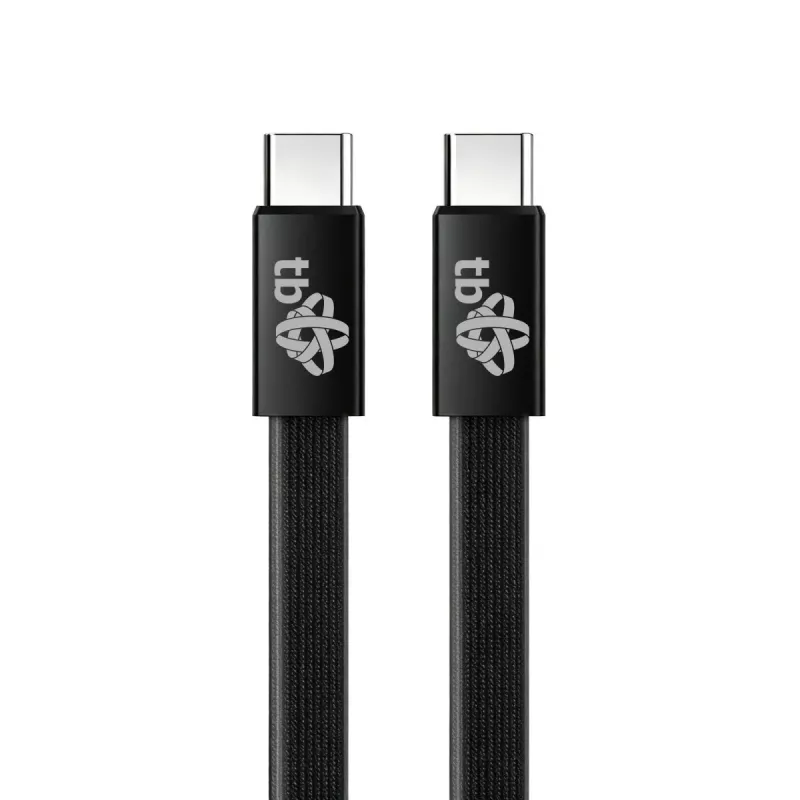 TB USB 2.0 Cable USB-C to USB-C, 1 m, 60 W, Black