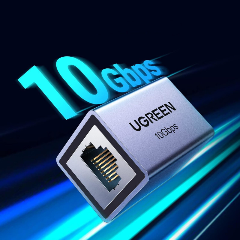 Ugreen NW261 RJ45 Ethernet Extender Coupler, 10 Gbps (NW261-15117)