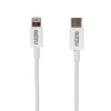 Gizzu USB-C to Lightning Cable, 1.8 m, 27 W PD, White (GCPU2L18)