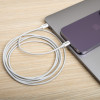 Gizzu USB-C to Lightning Cable, 1.8 m, 27 W PD, White (GCPU2L18)