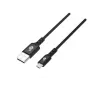 TB USB 2.0 Cable USB-A to Micro-USB, Silicone, 1 m, Black