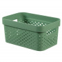 Curver Infinity Recycled Box 4.5L 27x19x12cm, green