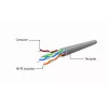 Gembird Cat5e U/UTP Patch Cable RJ45, 2 m, Orange