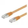 Goobay Cat5e F/UTP Patch Cable RJ45, 1 m, Orange