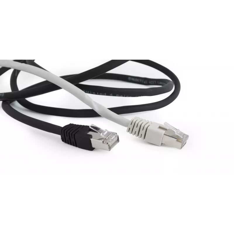Gembird Cat6a S/FTP Patch Cable RJ45, 2 m, Black, LSZH