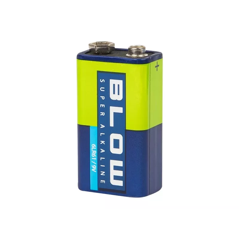 BLOW Super Alkaline 9V 6LR61 Battery (blister)
