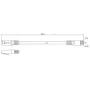 Lanberg Cat6 F/UTP Patch Cable RJ45, 2 m, White