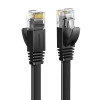 Ugreen Flat Cat6 U/UTP Patch Cable RJ45, 0.5 m, Black