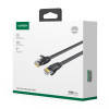 Ugreen Flat Cat6 U/UTP Patch Cable RJ45, 0.5 m, Black