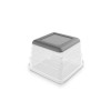 KIS Box Sistemo Organizer 1 7.5 x 7.5 x 5 cm transparent/light grey