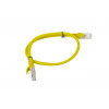 Lanberg Cat6 U/UTP Patch Cable RJ45, 0.5 m, Yellow