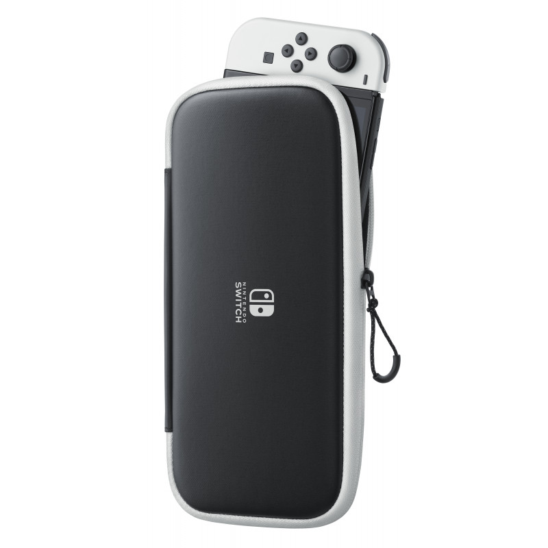 Nintendo Switch Case & Screen Protector (black/white)