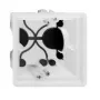 Gira Device Box 1-Gang, Airtight, Flat, System 70 (375400)