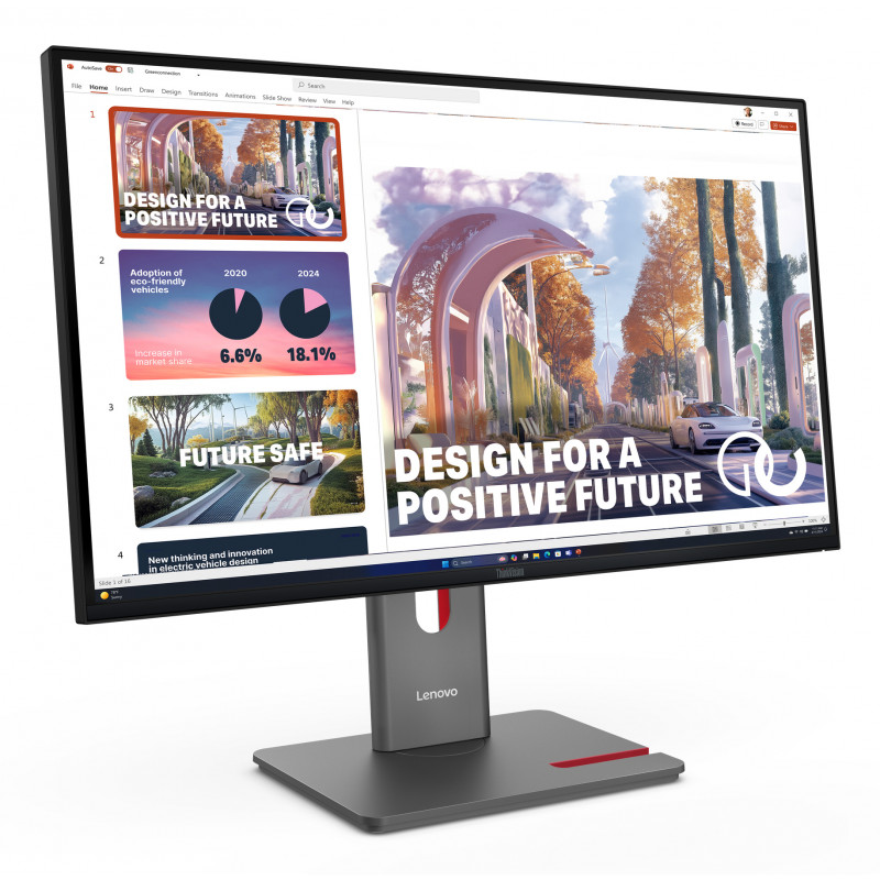 Lenovo Monitor ThinkVision P27QD-40 27'' with MC60