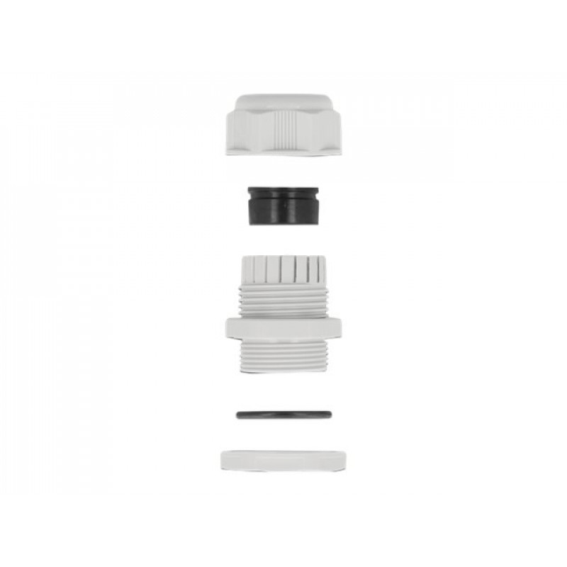 Delock Cable gland PG29 for flat cable grey 2 pieces