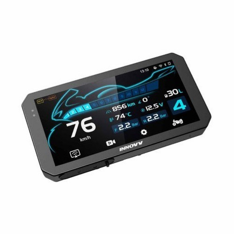 INNOVV N3 Universal Quick-Release Motorcycle Smart Display with CarPlay, Cameras and TPMS
