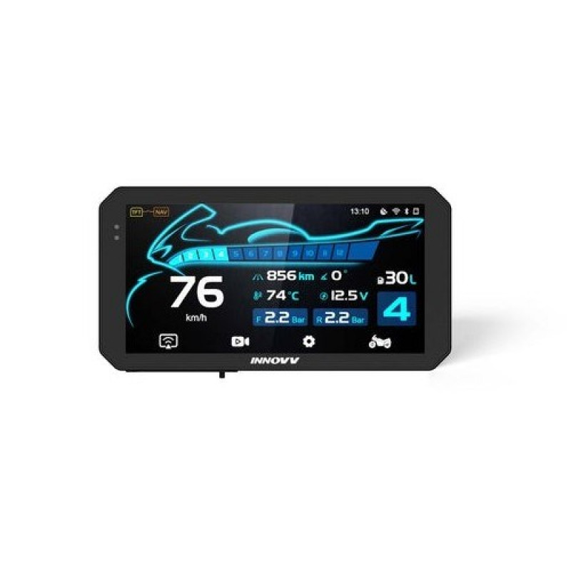 INNOVV N3 Universal Quick-Release Motorcycle Smart Display with CarPlay, Cameras and TPMS