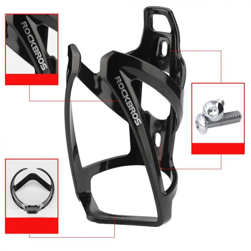 Rockbros FK338 Bike Bottle Holder - Black